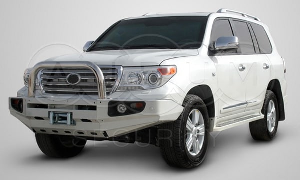 Highest protection available on armored civilian vehicles - Toyota Land Cruiser 200 / VR10.
